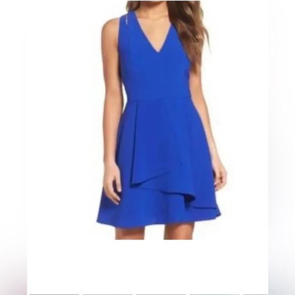Adelyn Rae Royal Blue Cocktail Dress - Picture 1 of 14